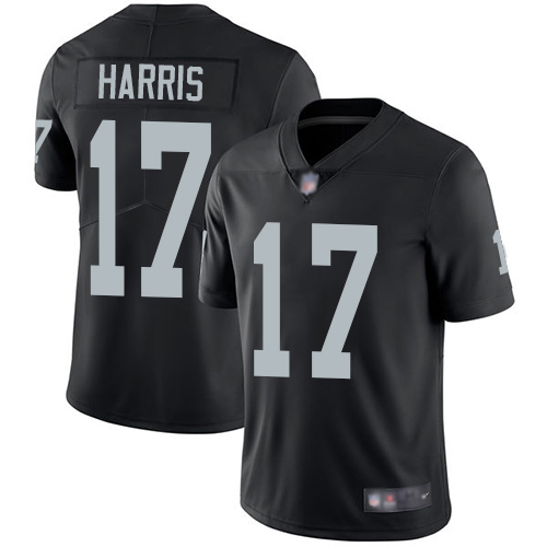 Men Oakland Raiders Limited Black Dwayne Harris Home Jersey NFL Football #17 Vapor Untouchable Jersey